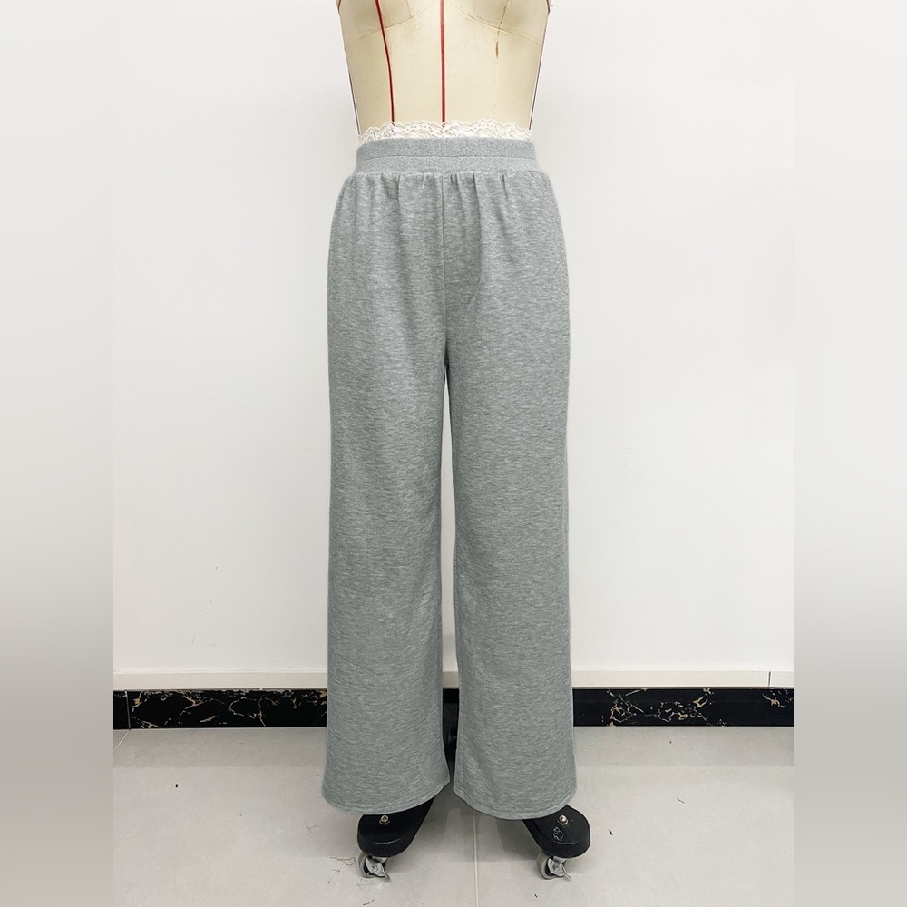 Wide-Leg Drawstring Pants - Picture 10 of 14